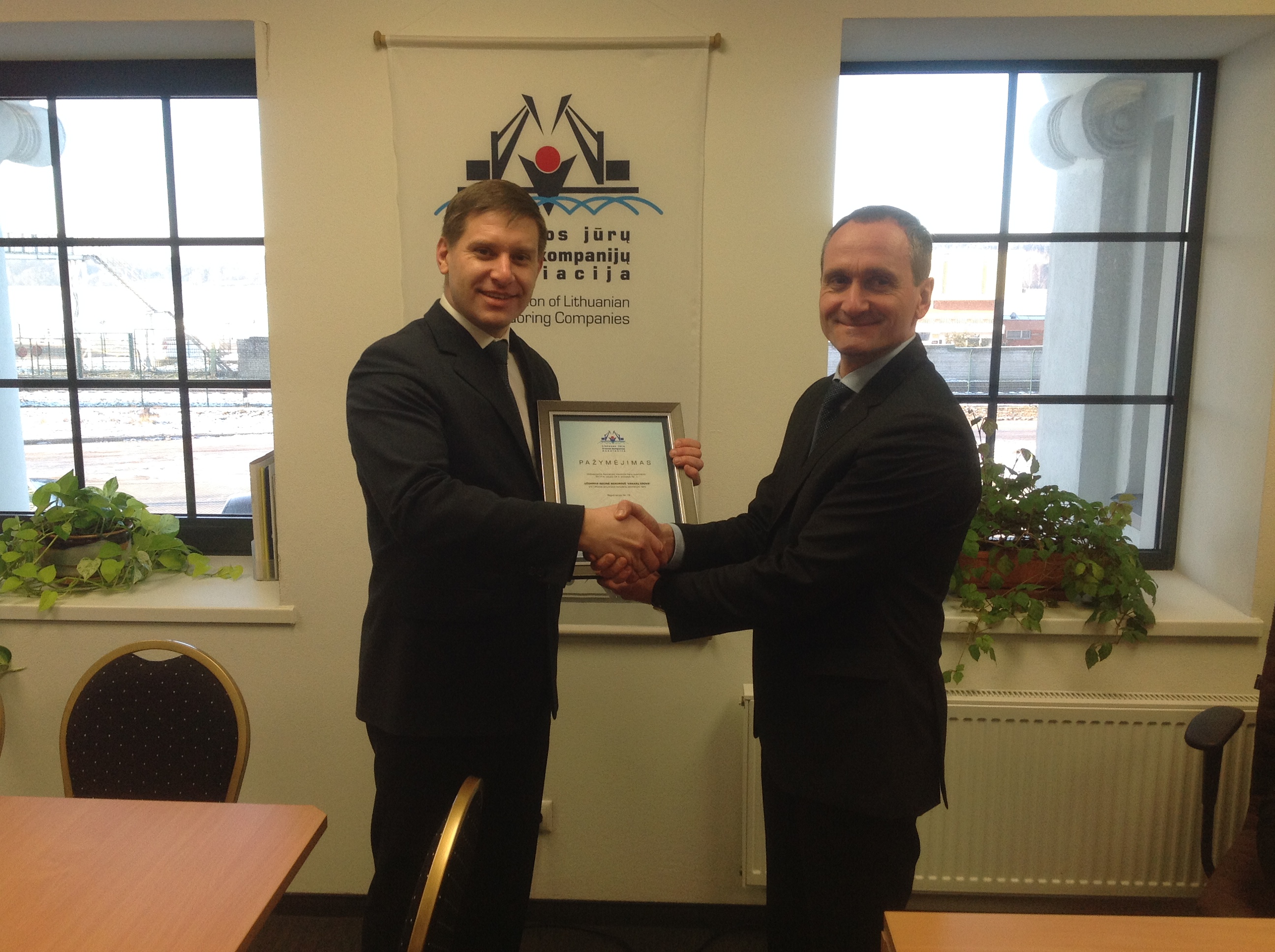 Already the fifteenth stevedoring company has become the member of Association of Lithuanian Stevedoring Companies