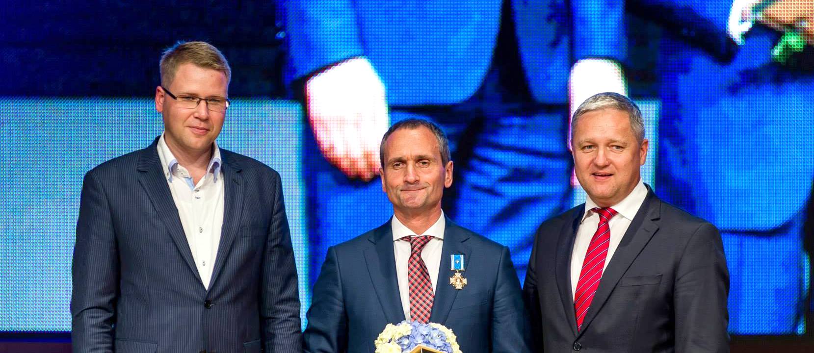 Asociacijos prezidentas įvertintas L. Stulpino medaliu