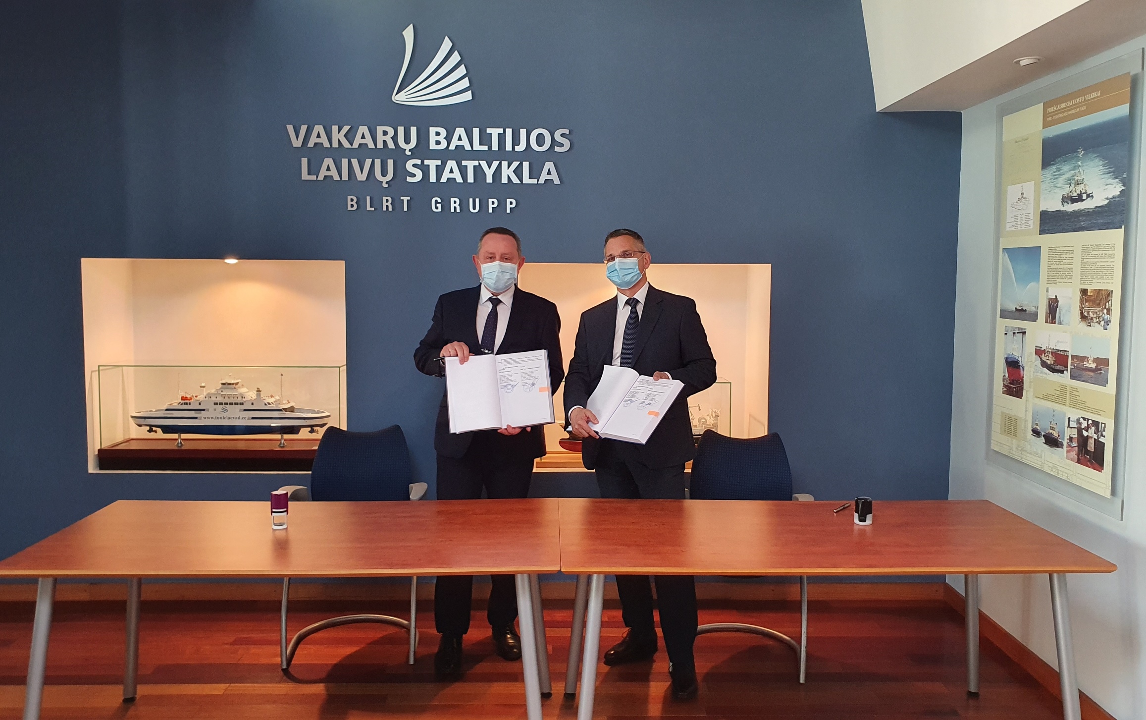 UAB „Vakarų Baltijos laivų statykla“ statys naują keltą AB „Smiltynės perkėlai“